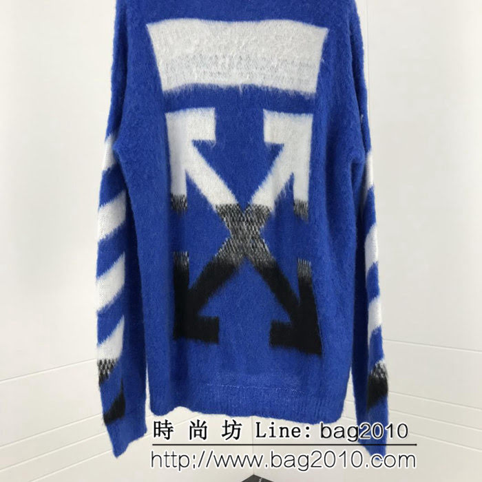OWBLACK BRUSHED KNITWEAR Knitwear 針織拉絨馬海毛 毛衣定制面料 OS寬鬆版型 情侶款 ydi2442
